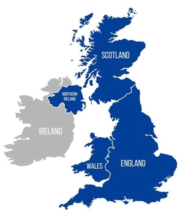 The Difference Between The Uk Great Britain England And The British Isles 